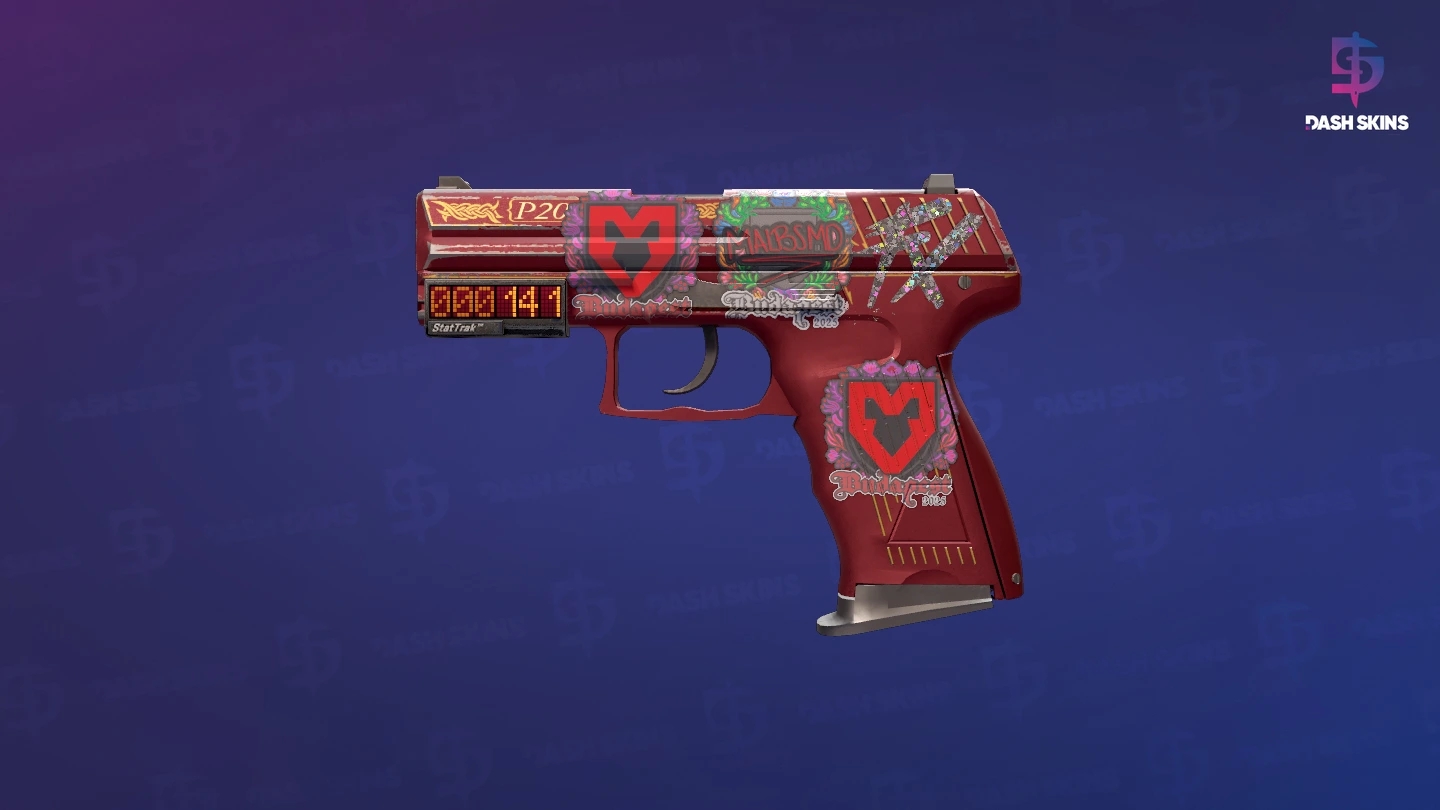 StatTrak™ P2000 | Imperial (Factory New) Screenshot Playside