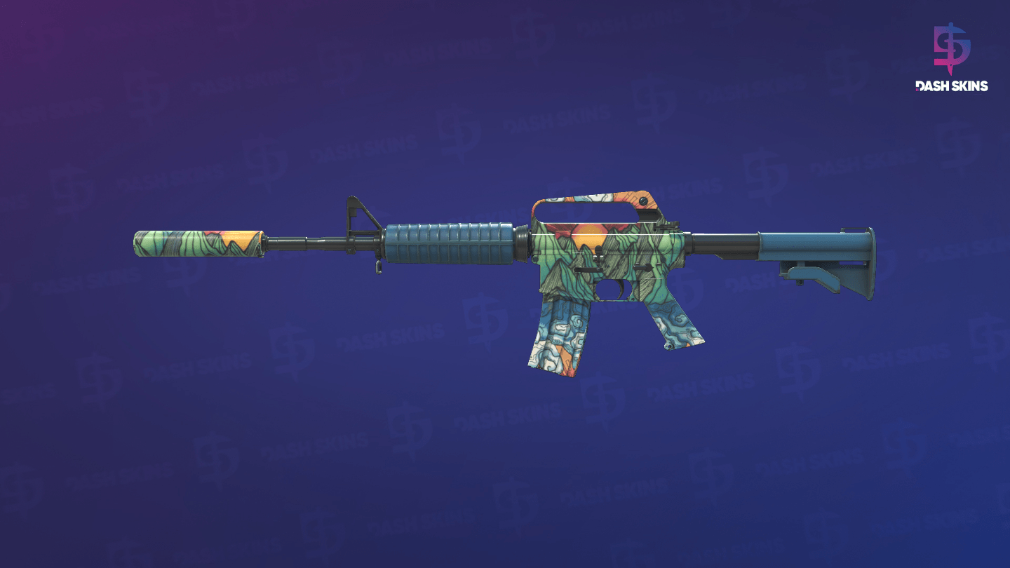 M4A1-S | Solitude (Minimal Wear) Screenshot Playside