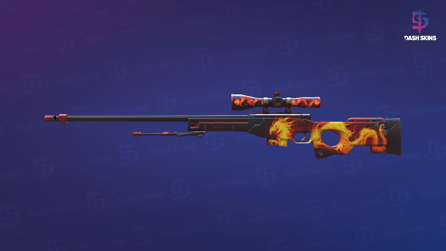 AWP | Wildfire (Field-Tested) Screenshot Playside