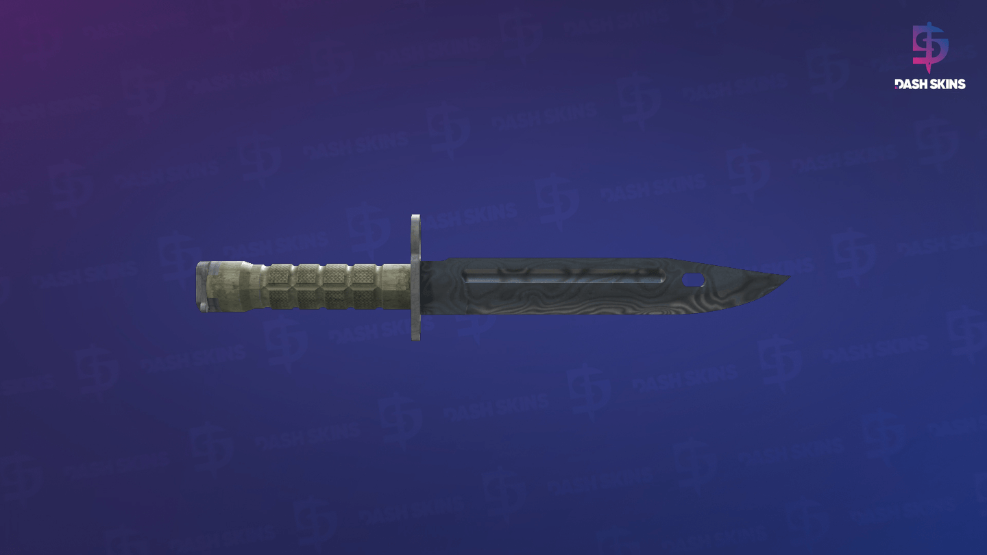 ★ Bayonet | Damascus Steel (Well-Worn) Screenshot Playside