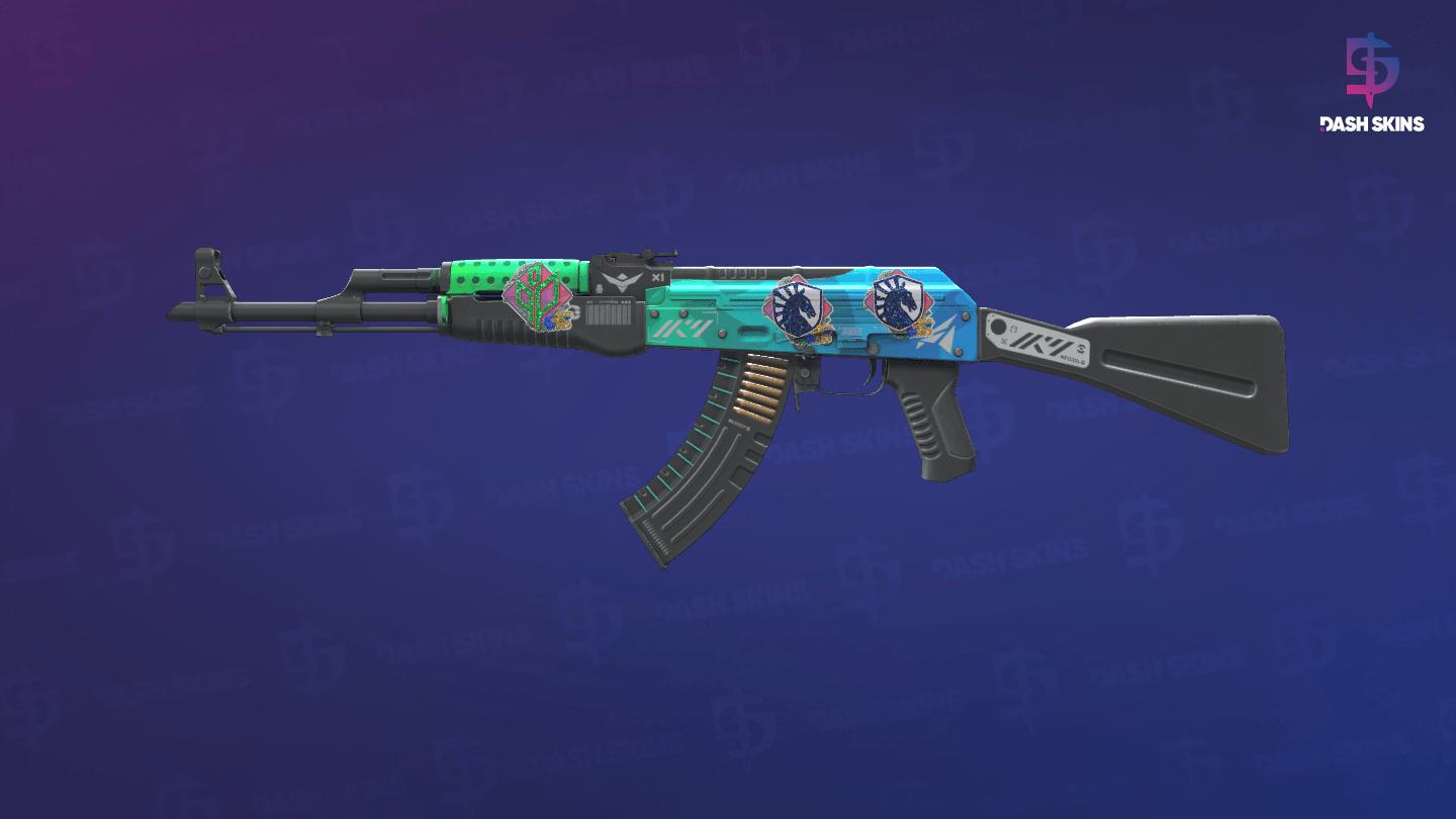AK-47 | Ice Coaled (Factory New) Screenshot Playside