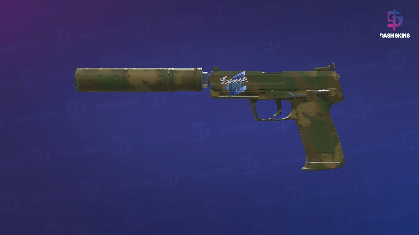 USP-S | Forest Leaves (Minimal Wear) Screenshot Playside