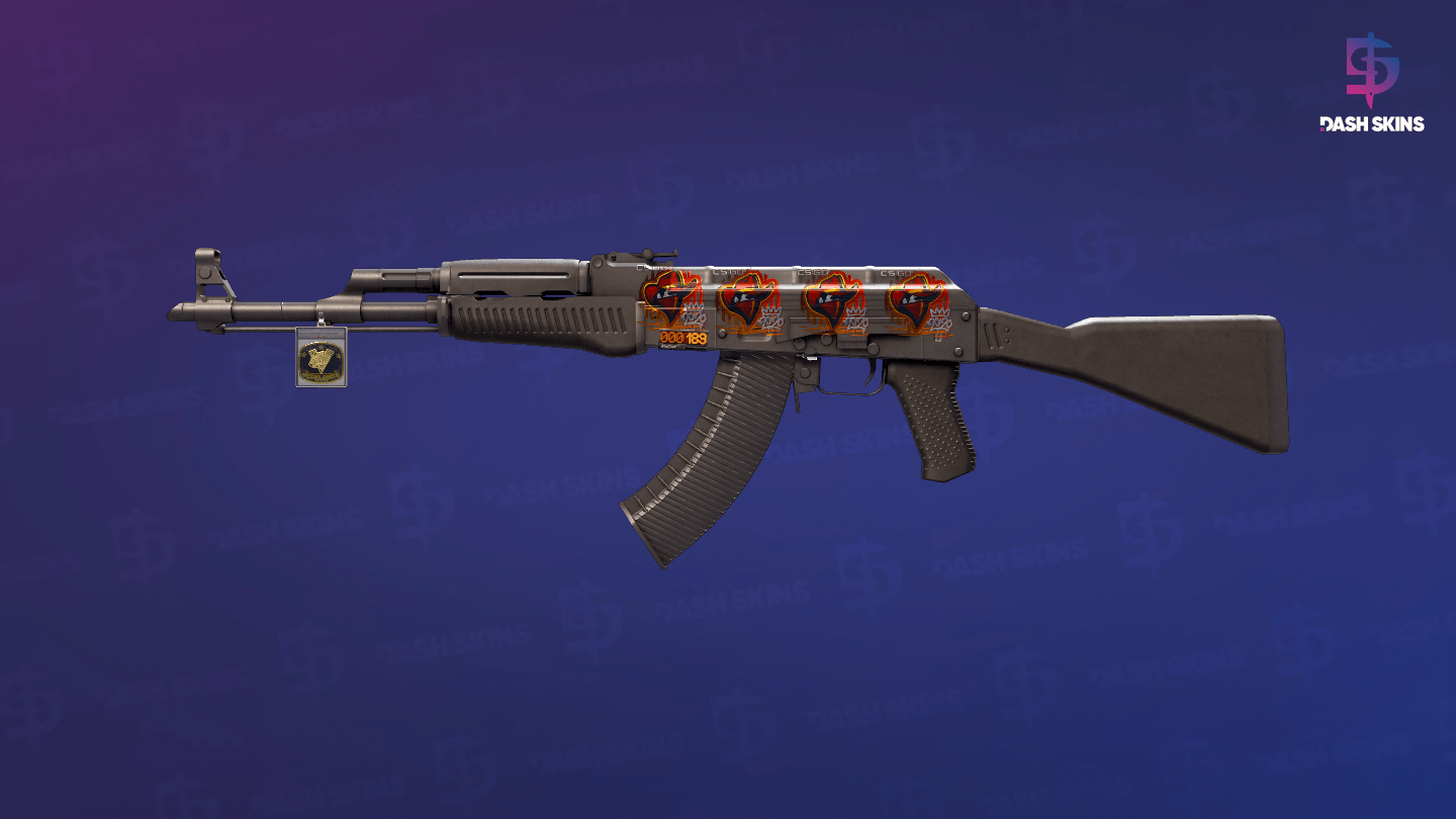 StatTrak™ AK-47 | Slate (Well-Worn) Screenshot Playside