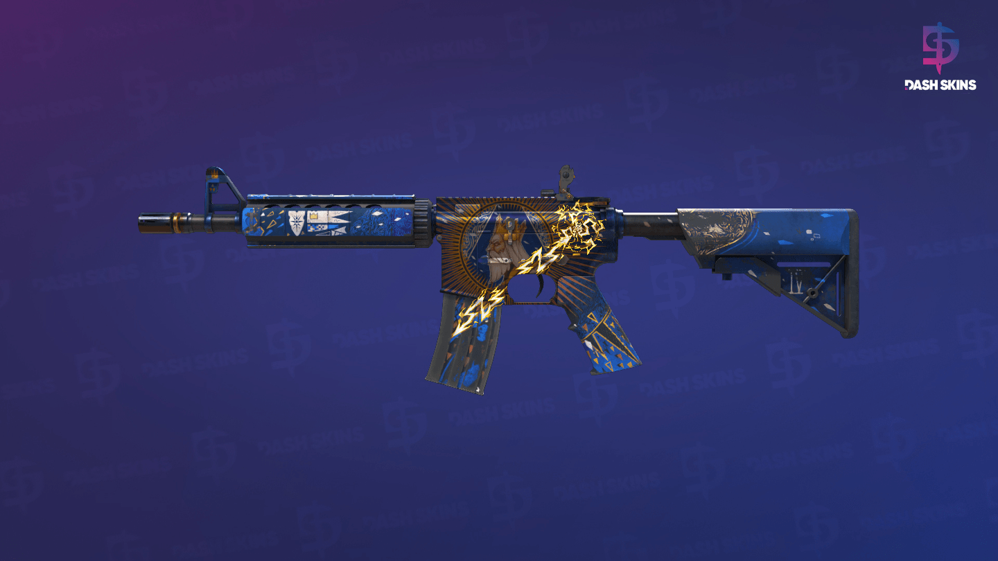 M4A4 | The Emperor (Battle-Scarred) Screenshot Playside