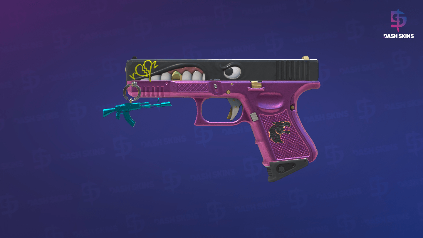 Glock-18 | Gold Toof (Factory New) Screenshot Playside