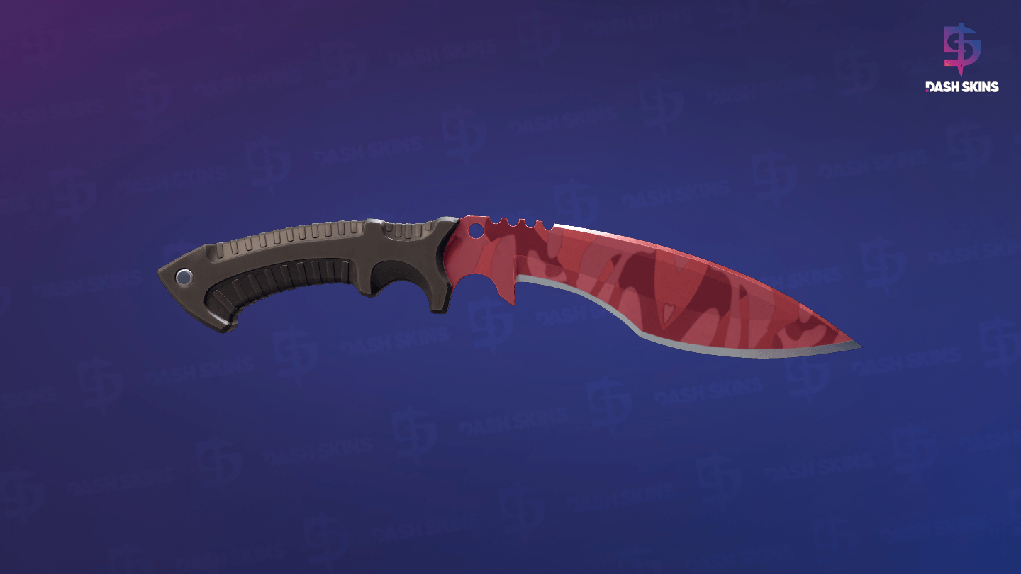 ★ Kukri Knife | Slaughter (Minimal Wear) Screenshot Playside
