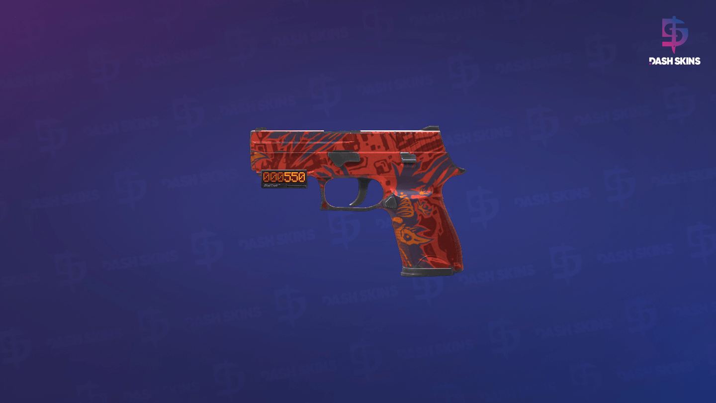 StatTrak™ P250 | Nevermore (Field-Tested) Screenshot Playside