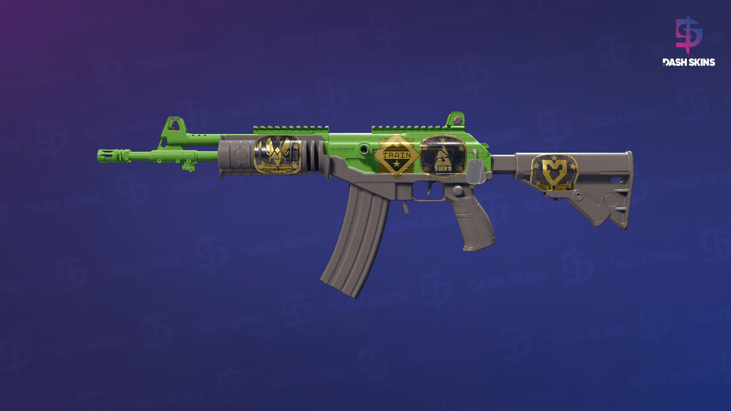 Souvenir Galil AR | Green Apple (Minimal Wear) Screenshot Playside