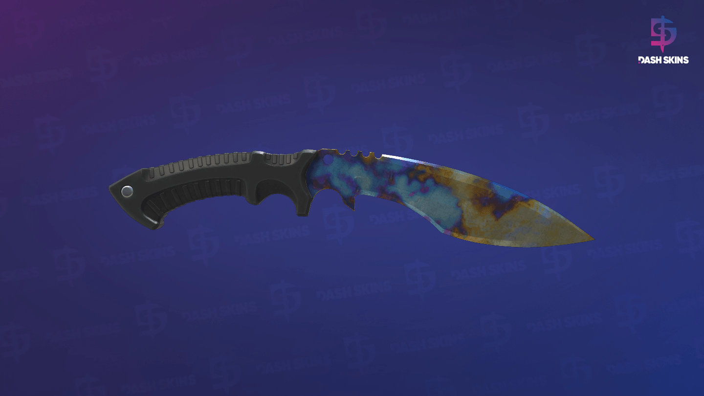 ★ Kukri Knife | Case Hardened (Battle-Scarred) Screenshot Playside
