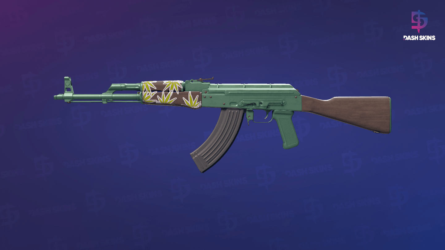 AK-47 | Wintergreen (Factory New) Screenshot Playside