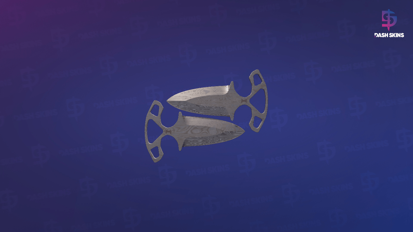 ★ Shadow Daggers | Damascus Steel (Field-Tested) Screenshot Playside