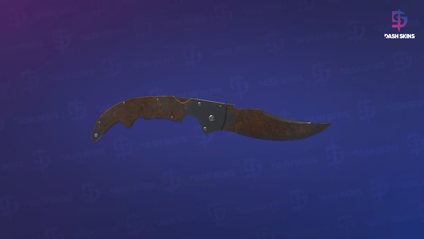 ★ Falchion Knife | Rust Coat (Battle-Scarred) Screenshot Playside
