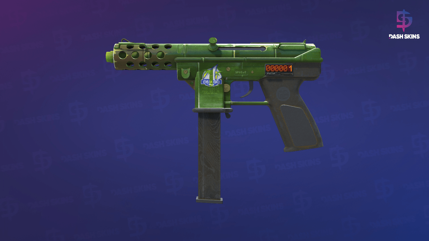 StatTrak™ Tec-9 | Bamboozle (Battle-Scarred) Screenshot Playside