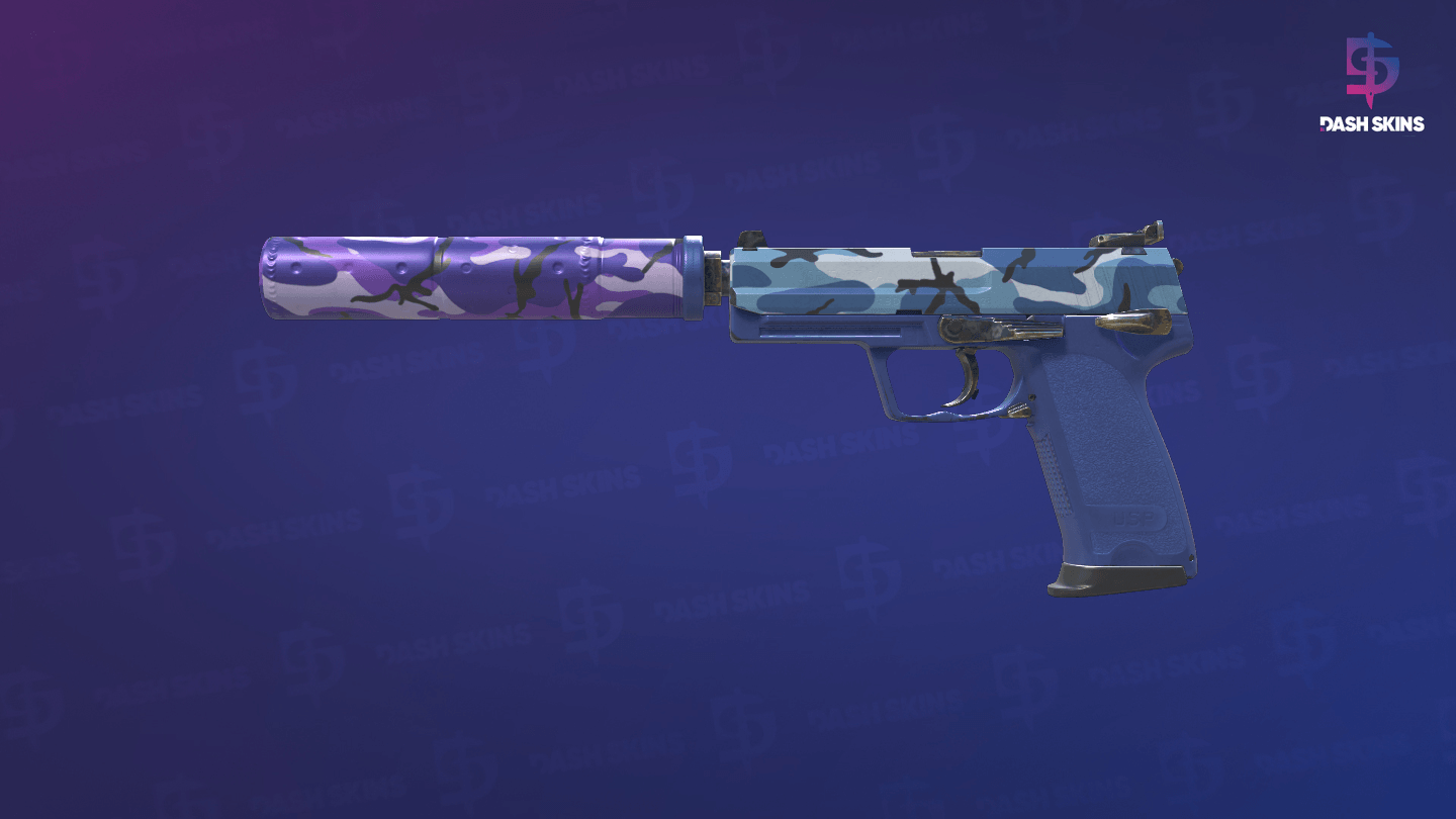 USP-S | Alpine Camo (Minimal Wear) Screenshot Playside