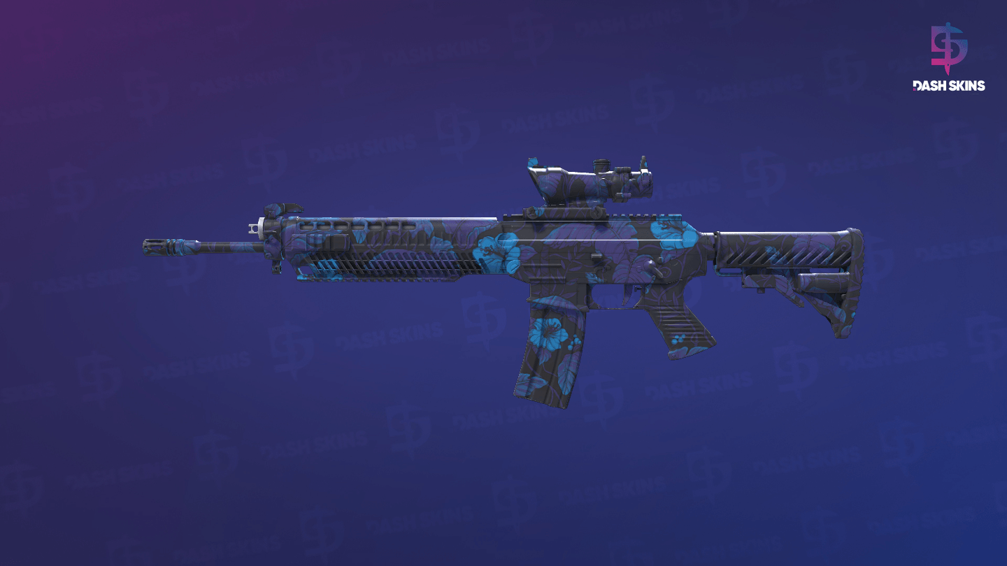 SG 553 | Aloha (Factory New) Screenshot Playside