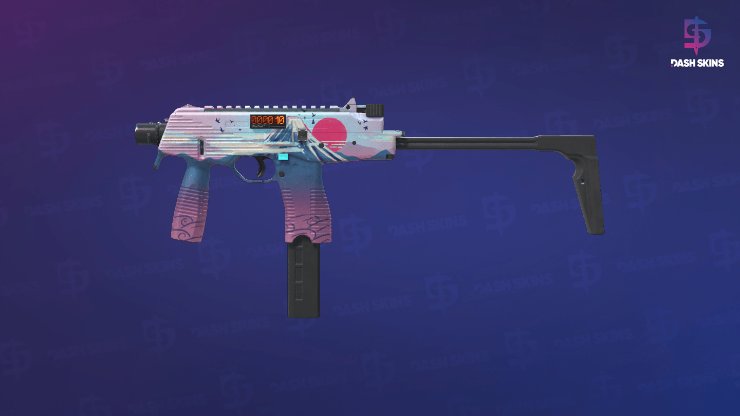 StatTrak™ MP9 | Mount Fuji (Minimal Wear) Screenshot Playside