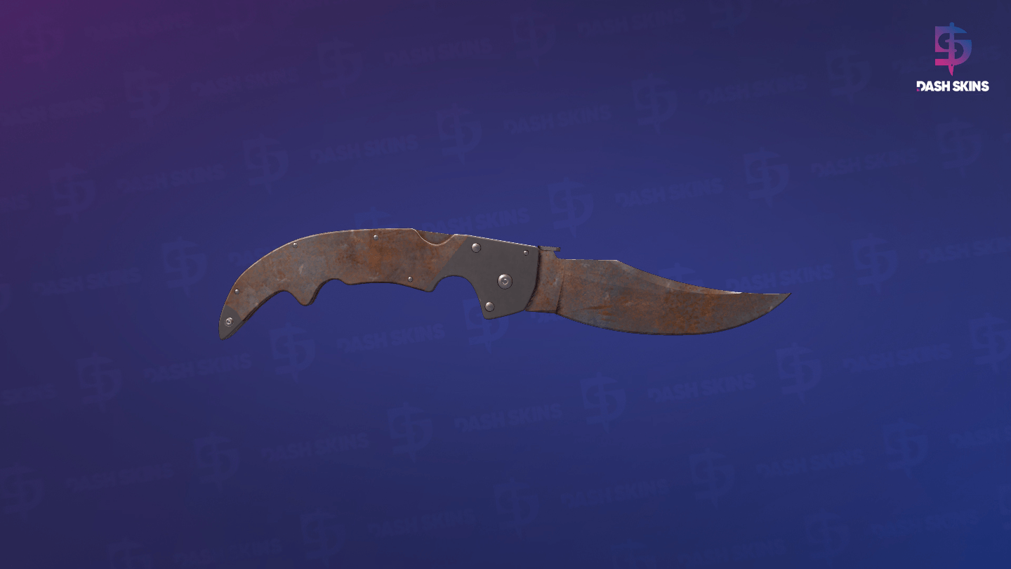★ Falchion Knife | Rust Coat (Battle-Scarred) Screenshot Playside