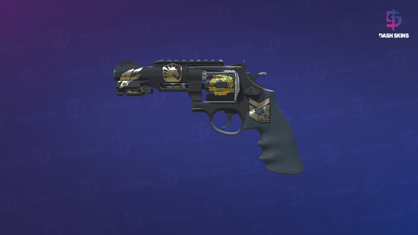 Souvenir R8 Revolver | Night (Minimal Wear) Screenshot Playside