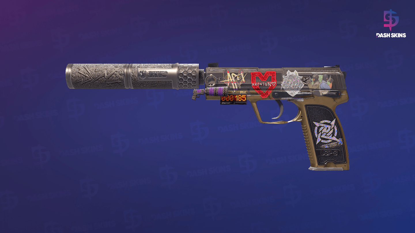 StatTrak™ USP-S | Lead Conduit (Minimal Wear) Screenshot Playside