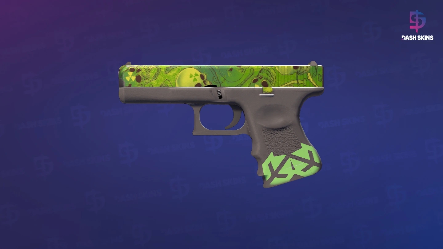 Glock-18 | Nuclear Garden (Field-Tested) Screenshot Playside