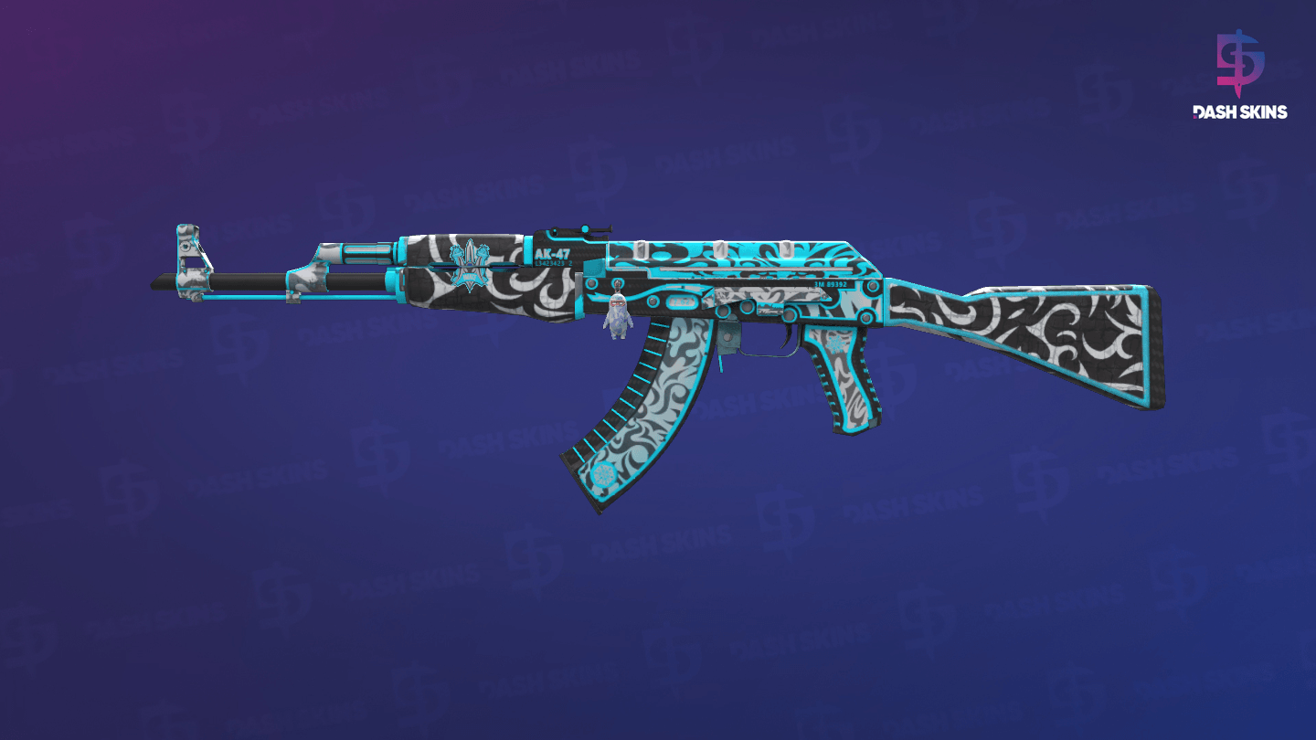 AK-47 | Frontside Misty (Minimal Wear) Screenshot Playside