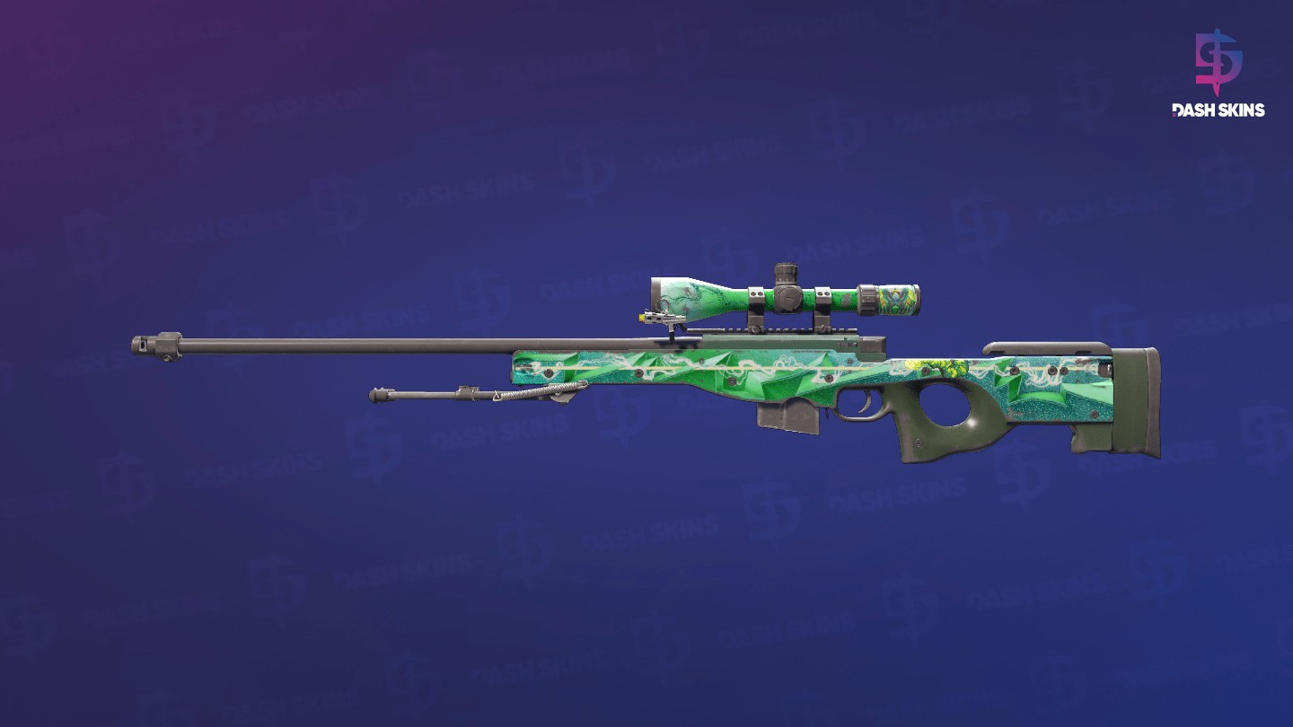 AWP | Green Energy (Field-Tested) Screenshot Playside