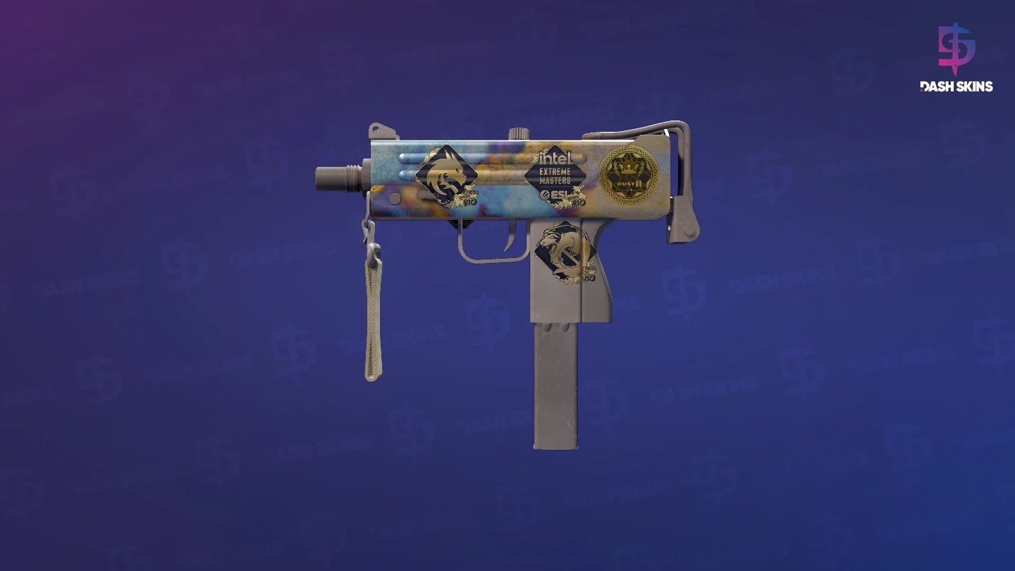 Souvenir MAC-10 | Case Hardened (Well-Worn) Screenshot Playside