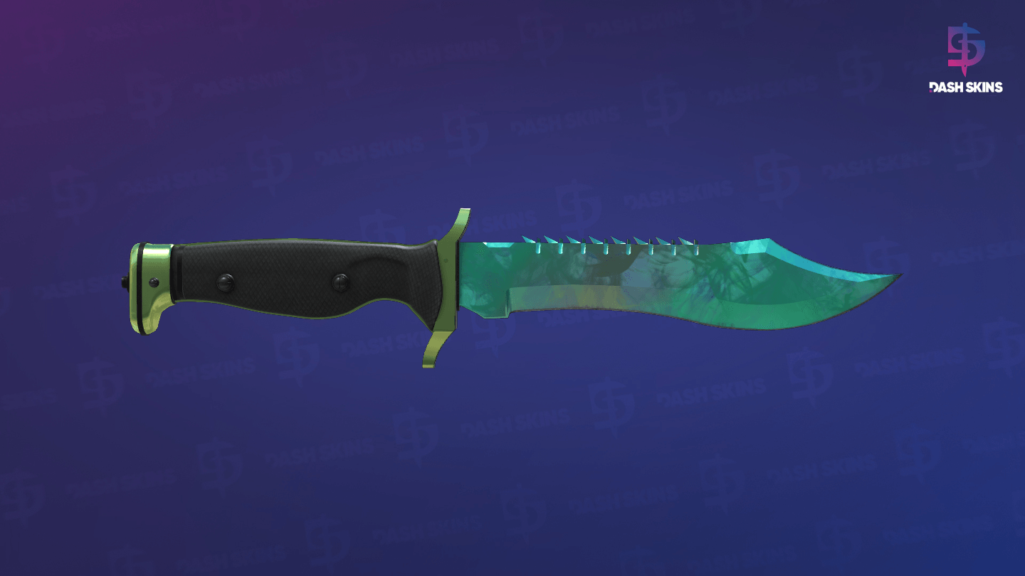 ★ Bowie Knife | Gamma Doppler (Factory New) - Phase 2 Screenshot Playside