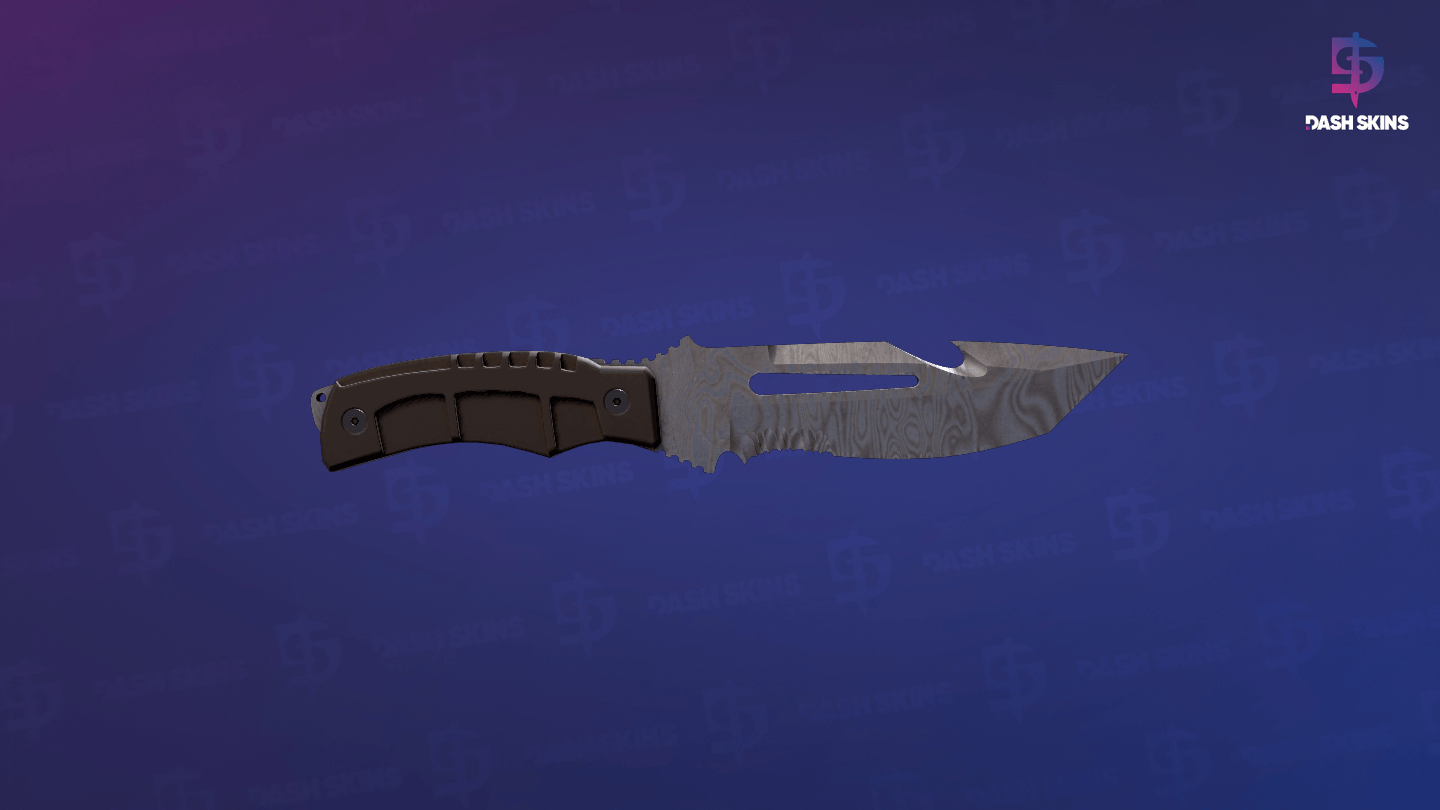 ★ Survival Knife | Damascus Steel (Field-Tested) Screenshot Playside