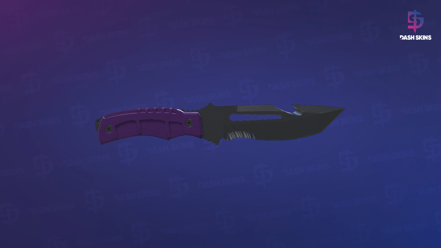 ★ Survival Knife | Ultraviolet (Field-Tested) Screenshot Playside