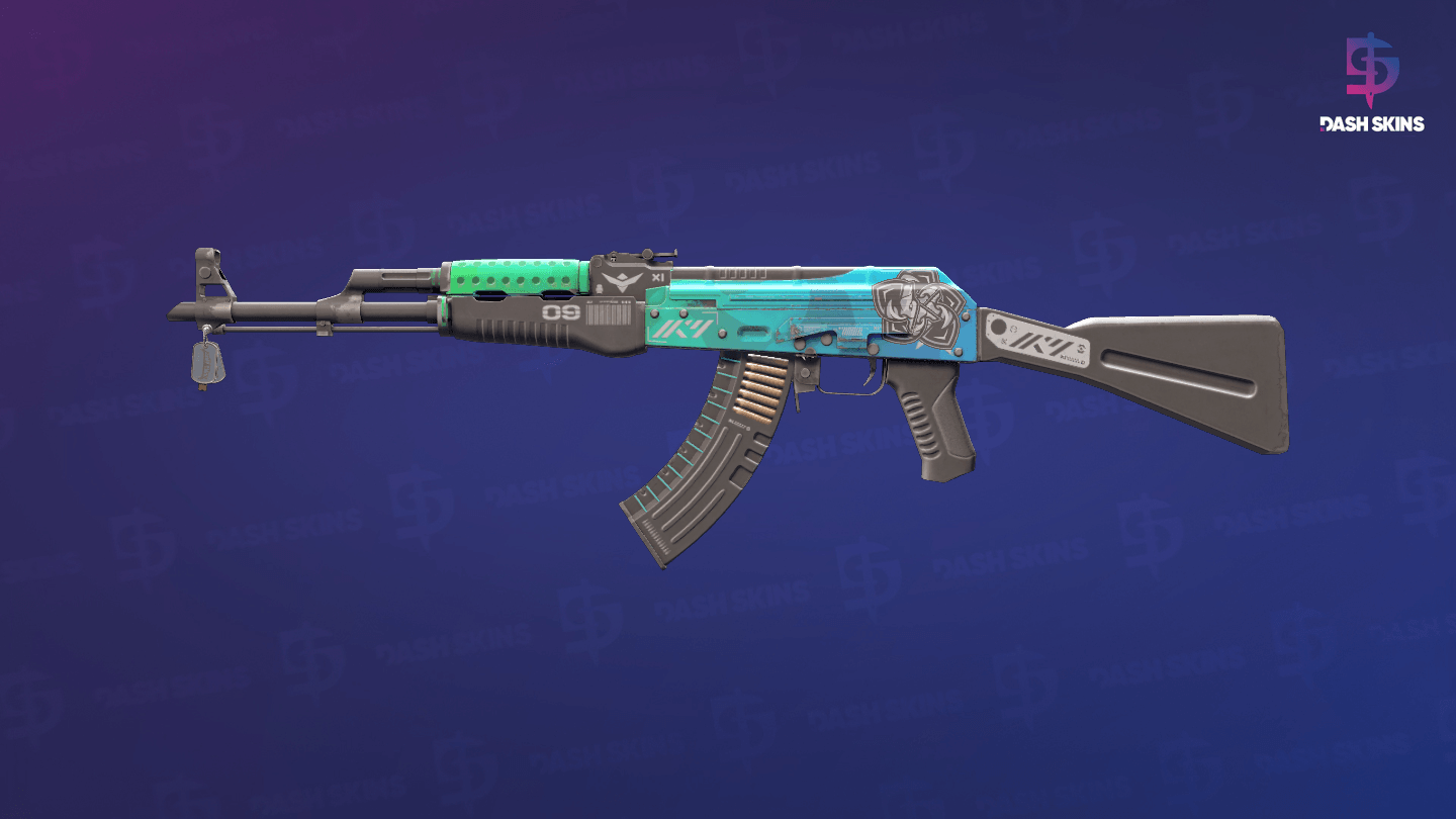 AK-47 | Ice Coaled (Field-Tested) Screenshot Playside
