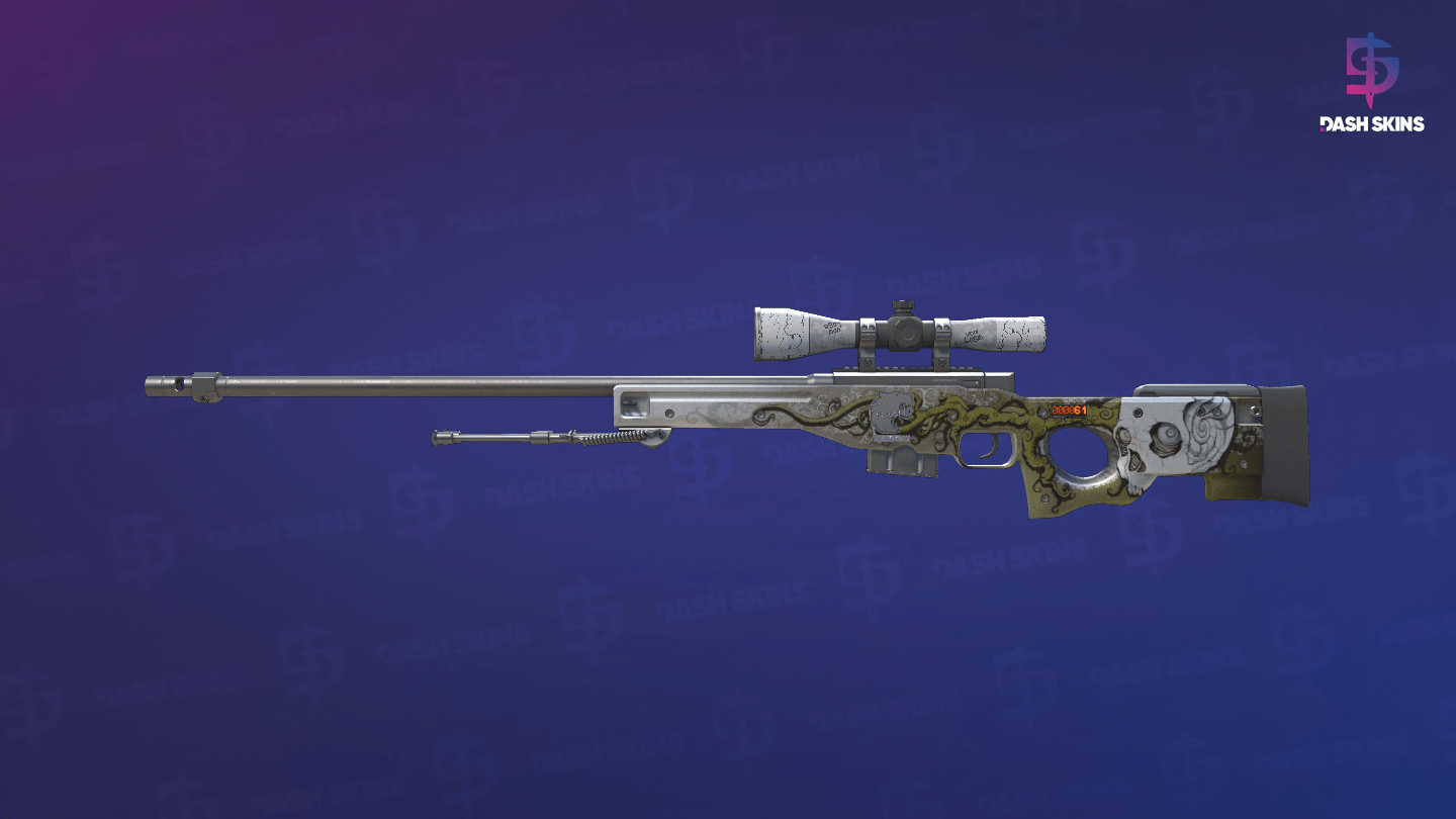 StatTrak™ AWP | Worm God (Minimal Wear) Screenshot Playside