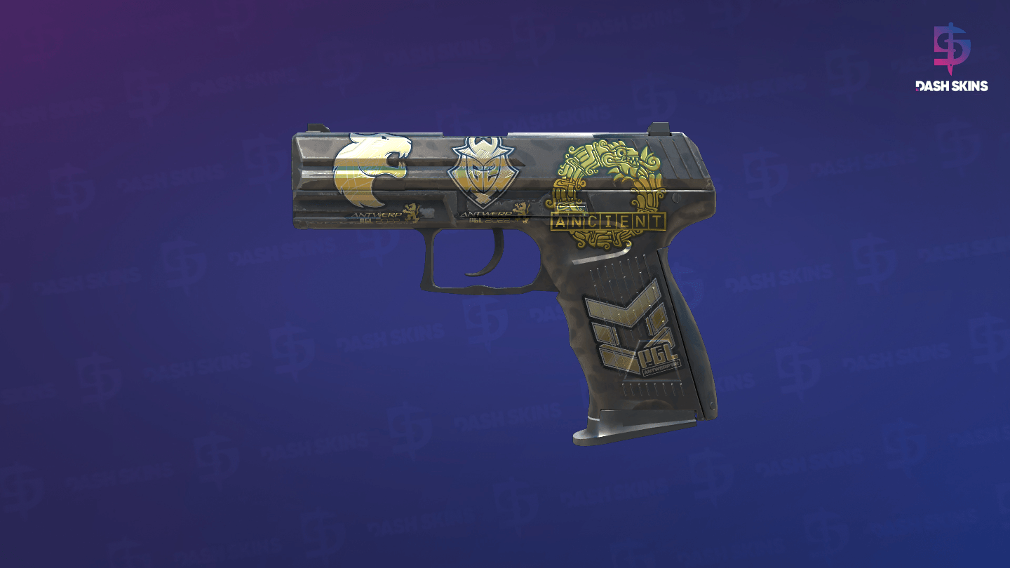 Souvenir P2000 | Panther Camo (Minimal Wear) Screenshot Playside