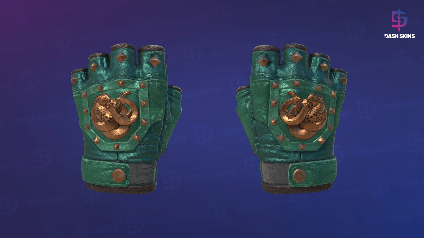 ★ Broken Fang Gloves | Jade (Field-Tested) Screenshot Playside