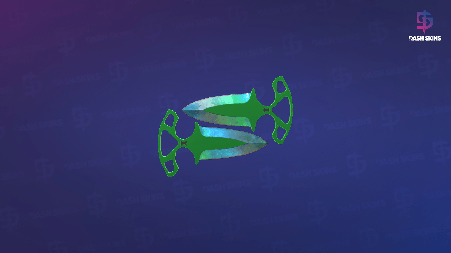 ★ Shadow Daggers | Gamma Doppler (Factory New) - Phase 3 Screenshot Playside