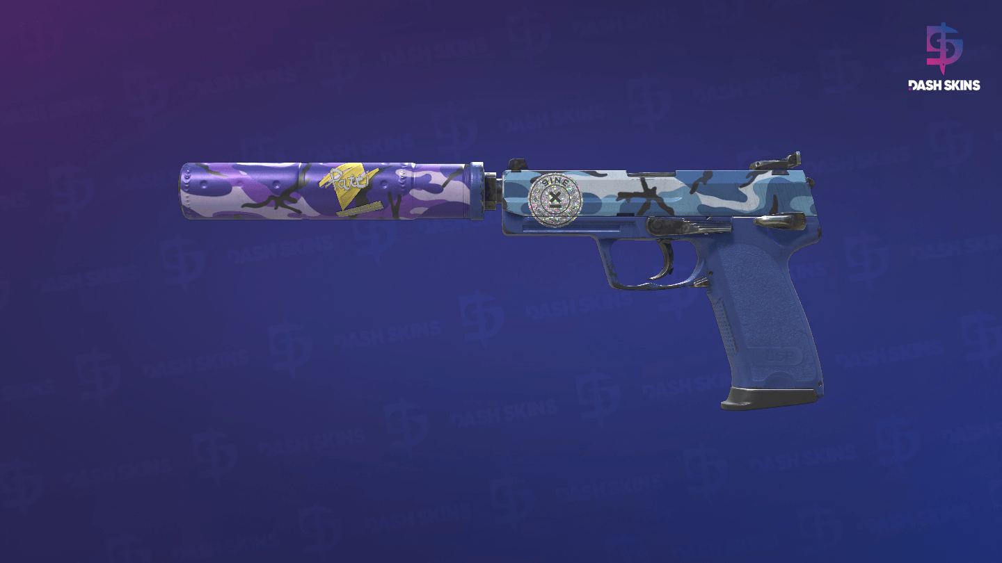 USP-S | Alpine Camo (Field-Tested) Screenshot Playside