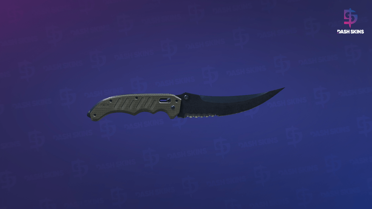 ★ Flip Knife | Blue Steel (Well-Worn) Screenshot Playside