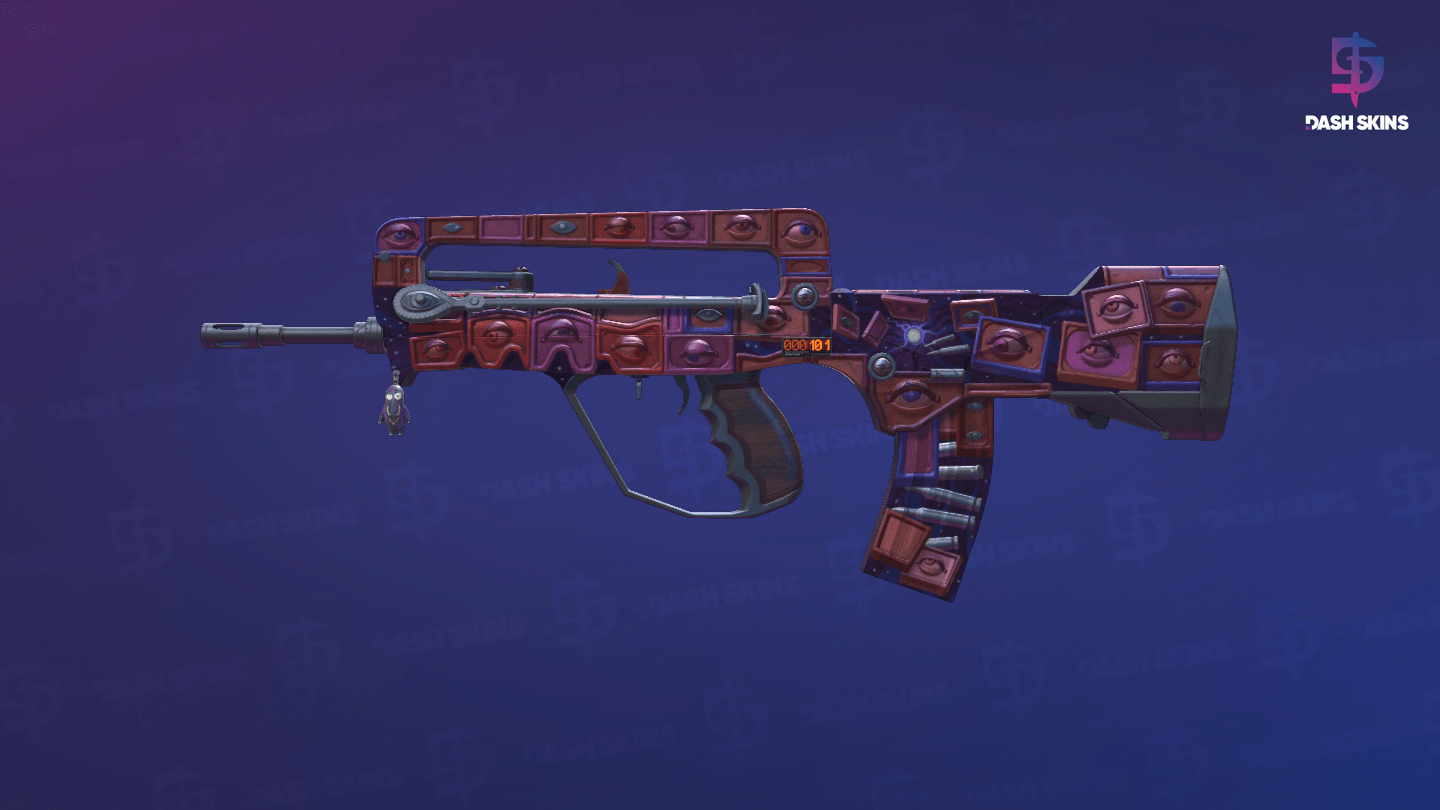 StatTrak™ FAMAS | Rapid Eye Movement (Field-Tested) Screenshot Playside