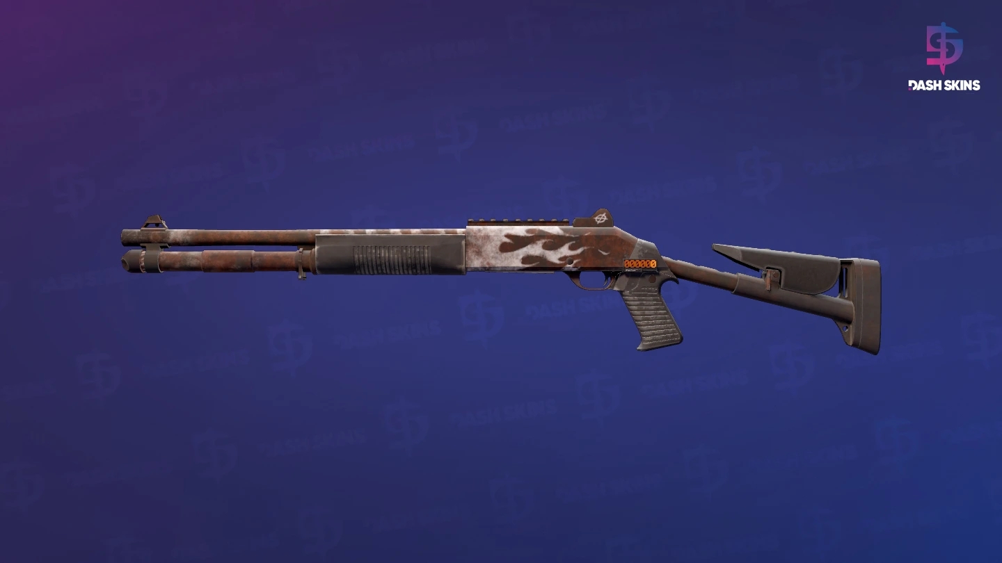 StatTrak™ XM1014 | Oxide Blaze (Minimal Wear) Screenshot Playside