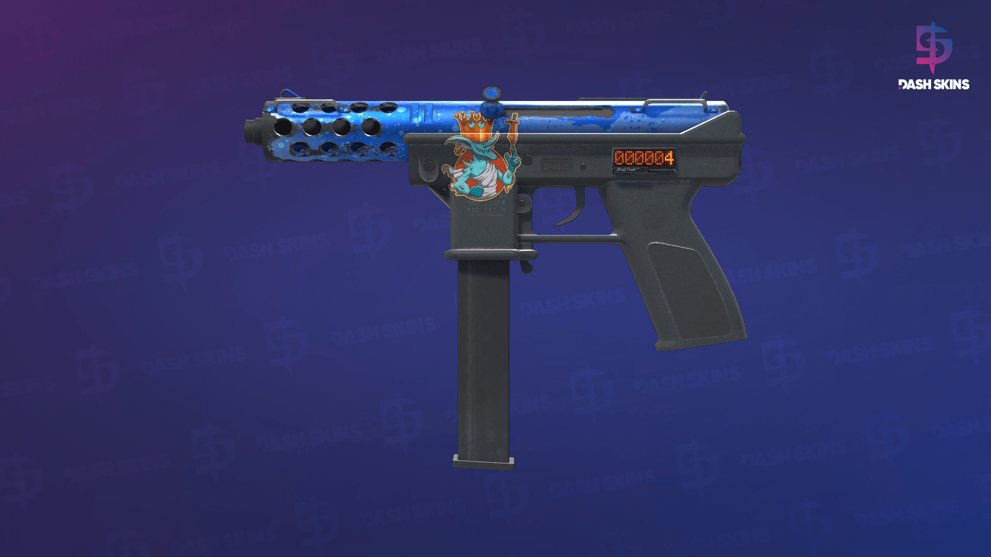 StatTrak™ Tec-9 | Ice Cap (Field-Tested) Screenshot Playside