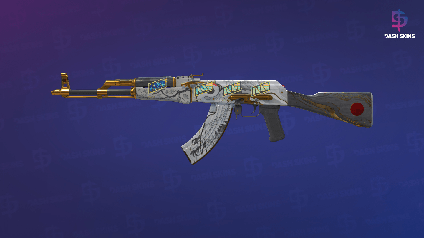 AK-47 | Crane Flight (Minimal Wear) Screenshot Playside