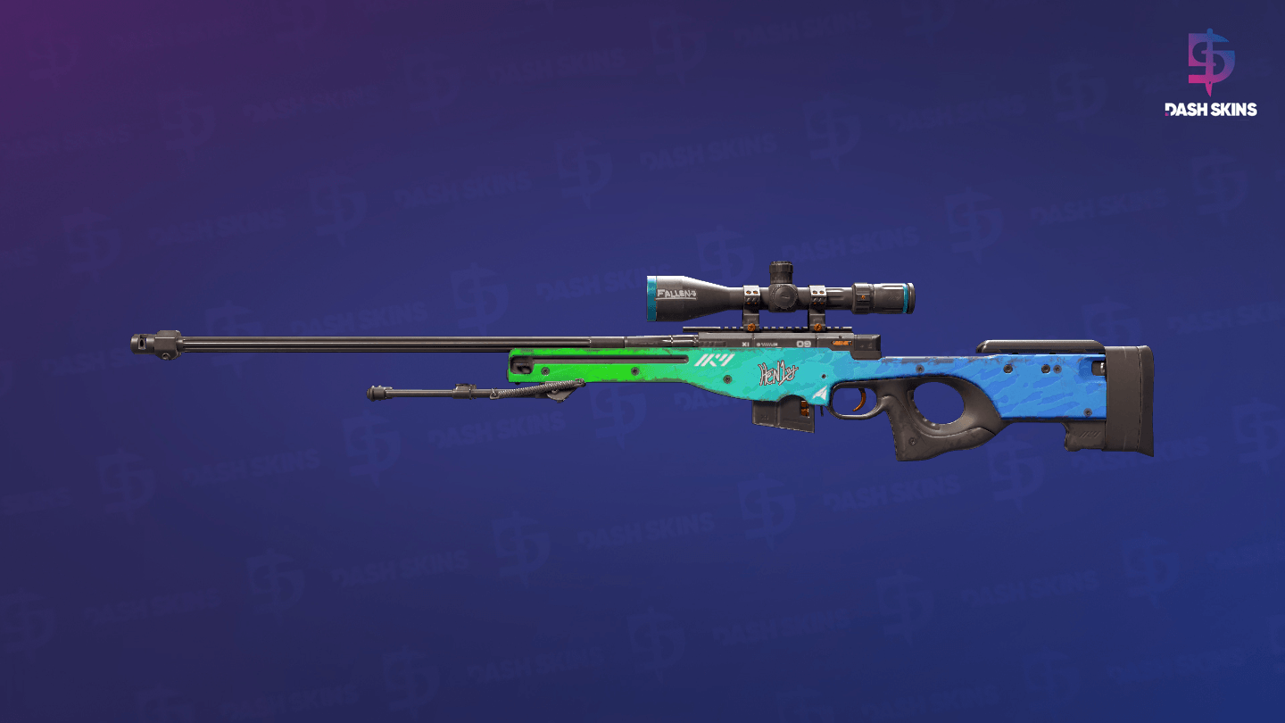 AWP | Ice Coaled (Field-Tested) Screenshot Playside