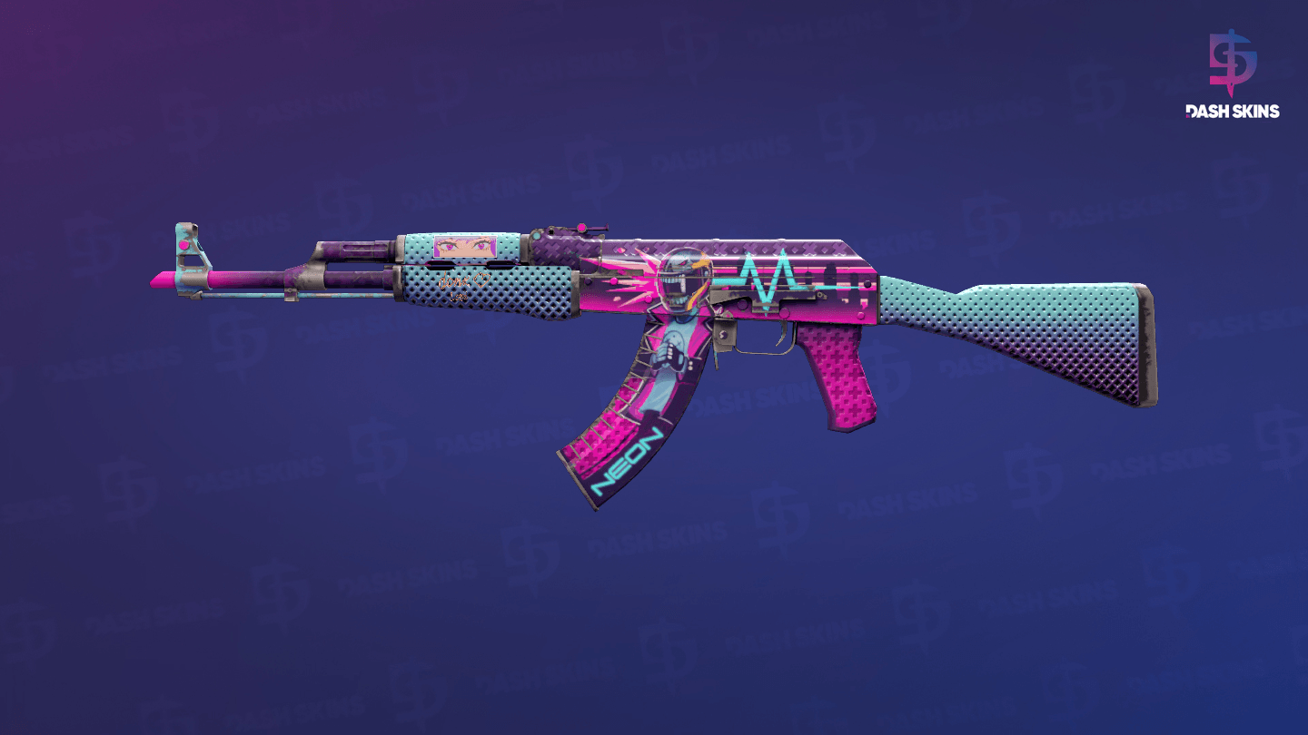 AK-47 | Neon Rider (Field-Tested) Screenshot Playside
