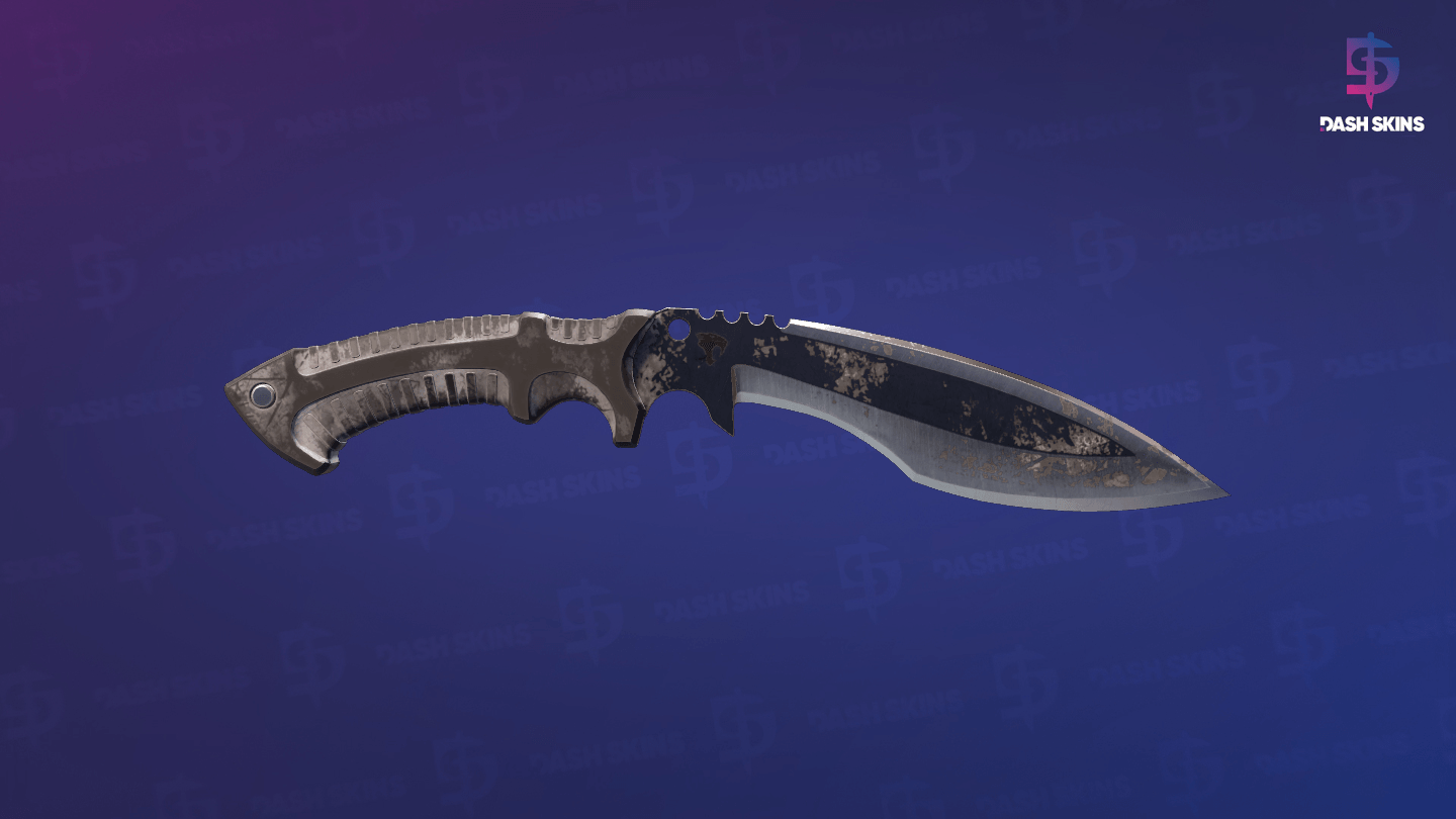 ★ Kukri Knife | Urban Masked (Battle-Scarred) Screenshot Playside