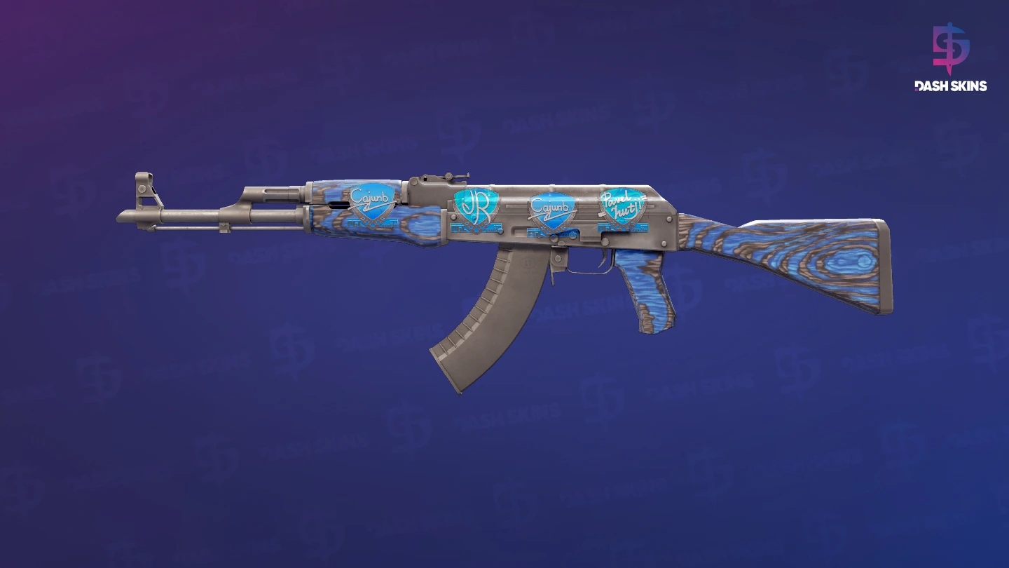AK-47 | Blue Laminate (Factory New) Screenshot Playside