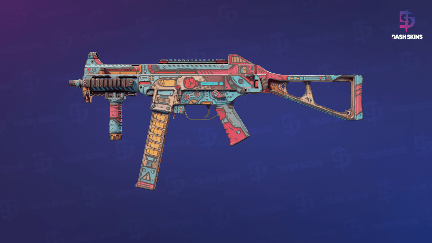 UMP-45 | K.O. Factory (Field-Tested) Screenshot Playside