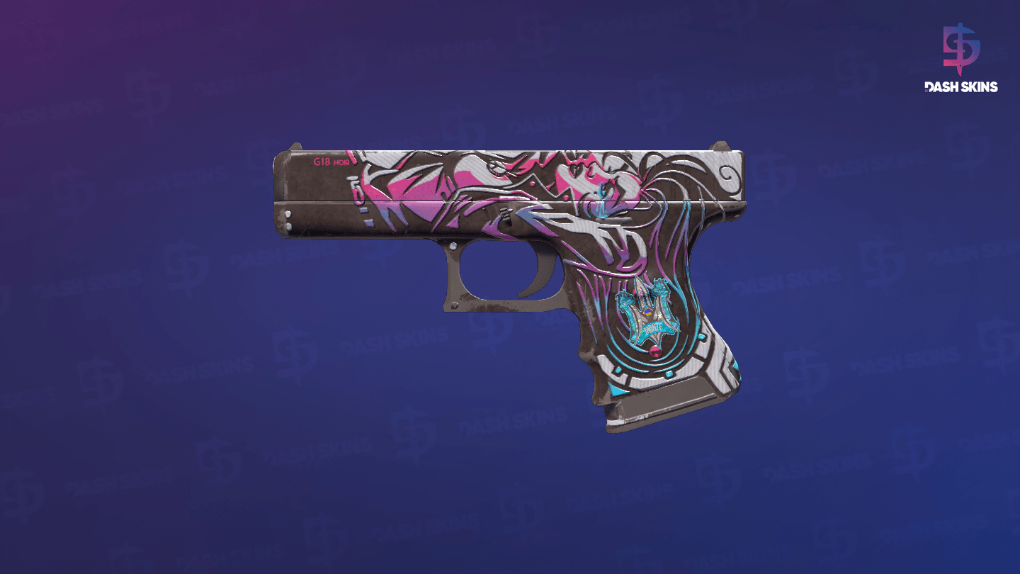 Glock-18 | Neo-Noir (Well-Worn) Screenshot Playside