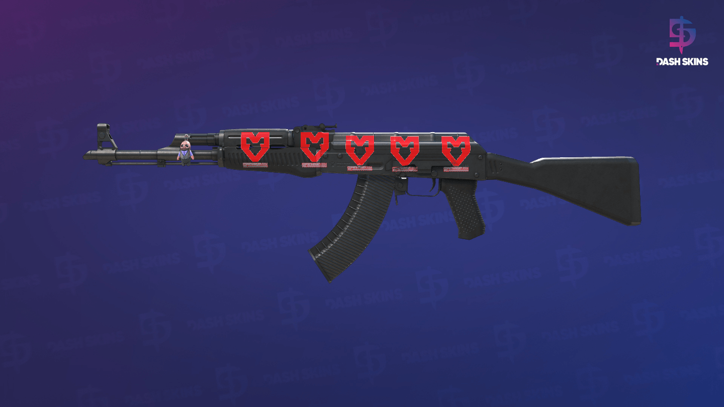 AK-47 | Slate (Well-Worn) Screenshot Playside
