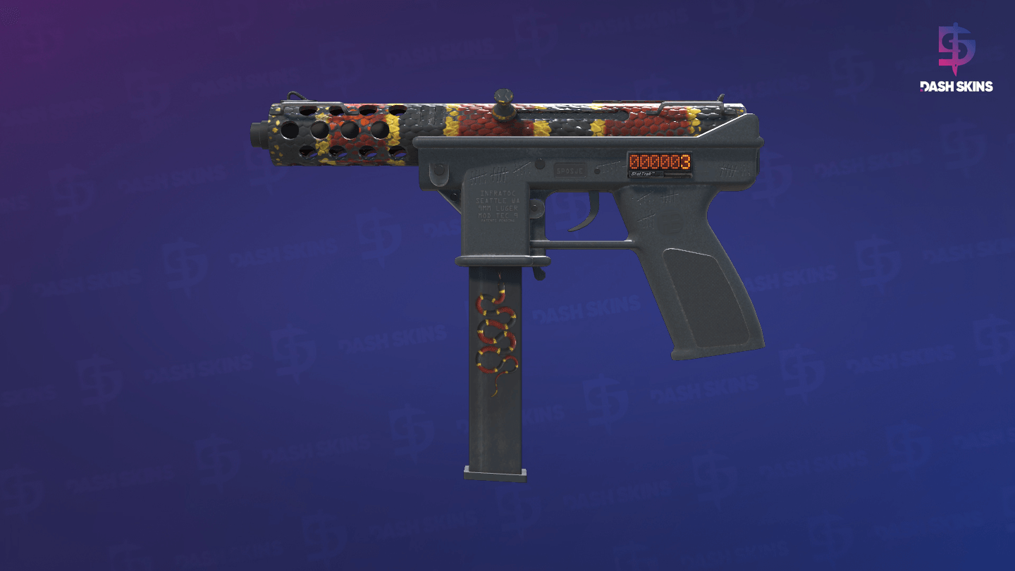 StatTrak™ Tec-9 | Snek-9 (Well-Worn) Screenshot Playside
