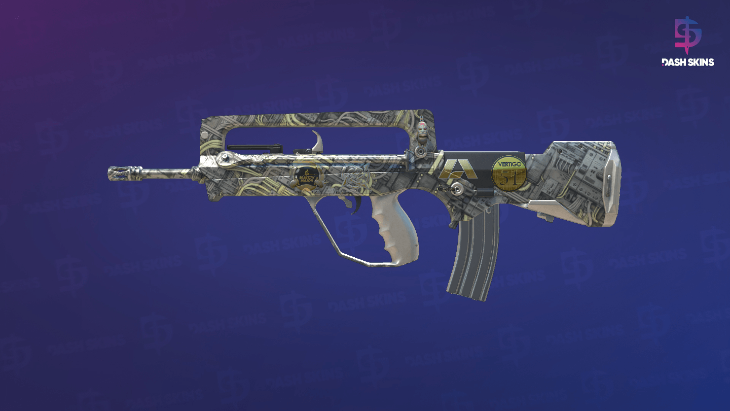 Souvenir FAMAS | Faulty Wiring (Field-Tested) Screenshot Playside
